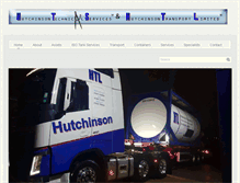 Tablet Screenshot of hutchinsontechnicalservices.com